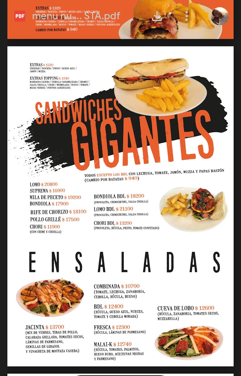 Menu Boca De Lobo Floresta-1